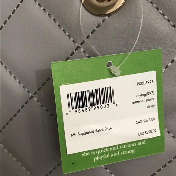 ✨SALE!✨♠️Kate Spade NWT Emerson Dewy Leather Bag - Picture 5 of 8